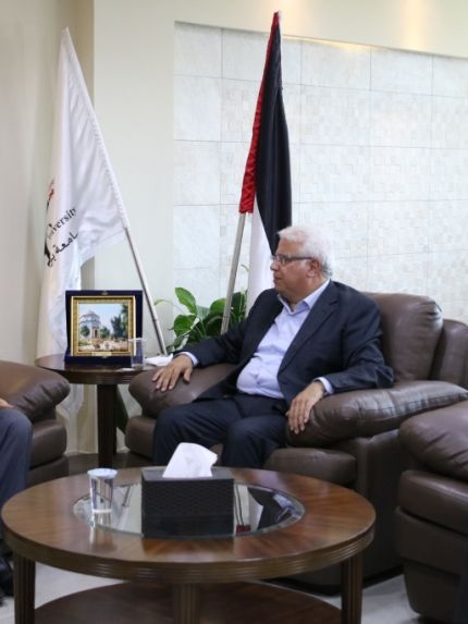 Palestine Polytechnic University (PPU) - جامعة بوليتكنك فلسطين تستقبل وفداً من بلدية قلقيلية