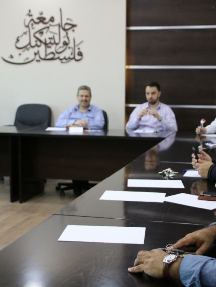 Palestine Polytechnic University (PPU) - جامعة بوليتكنك فلسطين تنظم ورشة عمل خاصة بتطوير أساليب التقييم