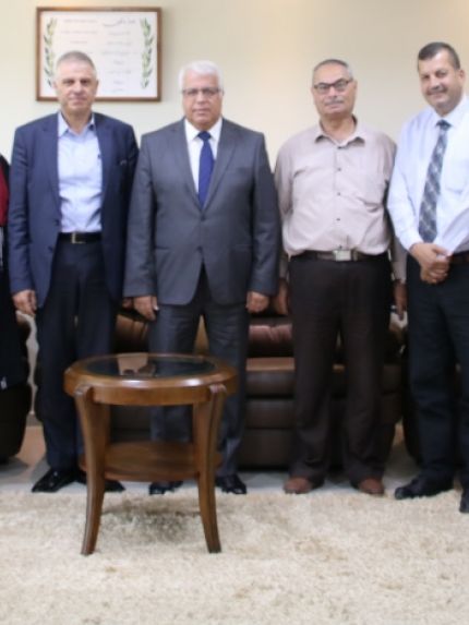 Palestine Polytechnic University (PPU) - جامعة بوليتكنك فلسطين تستقبل رئيس وأعضاء الجمعية الفلسطينية لمكافحة التدخين