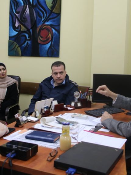 Palestine Polytechnic University (PPU) - جامعة بوليتكنك فلسطين وشرطة محافظة الخليل تبدءان بالتحضير لإطلاق برنامج صديق الشرطة