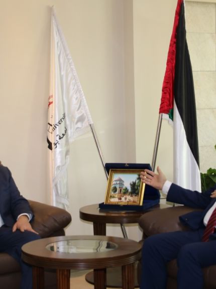 Palestine Polytechnic University (PPU) - جامعة بوليتكنك فلسطين والمجلس الثقافي البريطاني يبحثان آفاق التعاون المشرتك