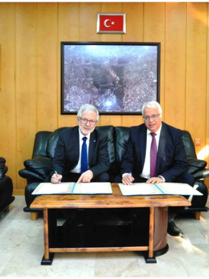 Palestine Polytechnic University (PPU) - جامعة بوليتكنك فلسطين وجامعة اولوداغ التركية توقعان مذكرة تفاهم حول برنامج الطب المشترك 