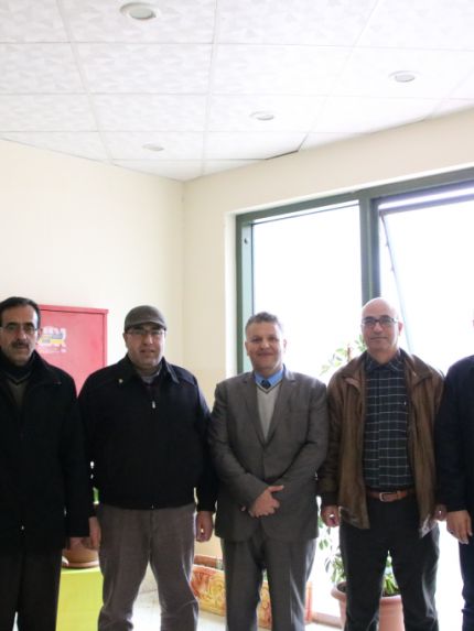 Palestine Polytechnic University (PPU) - مدير دائرة البحث العلمي في وزارة التعليم العالي يزور جامعة بوليتكنك فلسطين