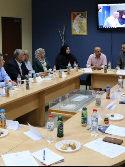 Palestine Polytechnic University (PPU) - استمرار التحضيرات المؤتمر الوطني الخامس للتعليم والتدريب المهني والتقني