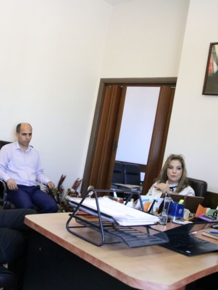 Palestine Polytechnic University (PPU) - جامعة بوليتكنك فلسطين تبحث آفاق التعاون المشترك مع جمعية إحياء الأحياء