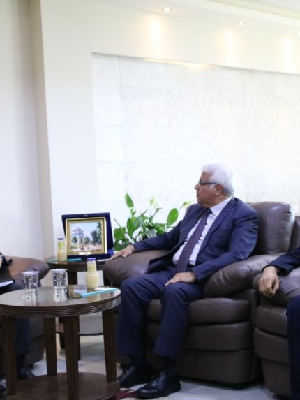 Palestine Polytechnic University (PPU) - جامعة بوليتكنك فلسطين تستقبل وفداً من شركة ريتش