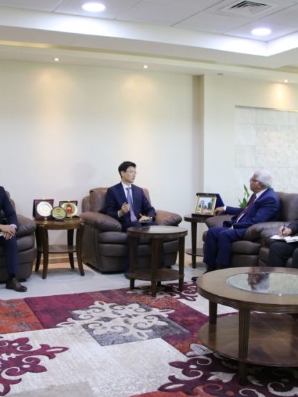 Palestine Polytechnic University (PPU) - جامعة بوليتكنك فلسطين تستقبل وفداً من الوكالة الكورية للتعاون الدولي (كويكا)
