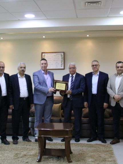 Palestine Polytechnic University (PPU) - جامعة بوليتكنك فلسطين تكرّم الأستاذ عبد الناصر دعنا