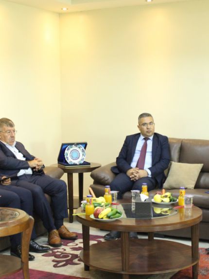 Palestine Polytechnic University (PPU) - جامعة بوليتكنك فلسطين تستقبل وفداً من بنك القدس