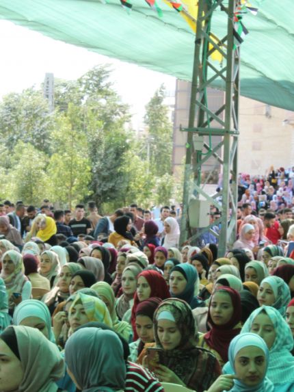 Palestine Polytechnic University (PPU) - جامعة بوليتكنك فلسطين ومجلس اتحاد الطلبة يحتفلان باستقبال الطلبة الجدد