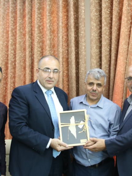 Palestine Polytechnic University (PPU) - استقبال شركة بيسان في جامعة بوليتكنك فلسطين