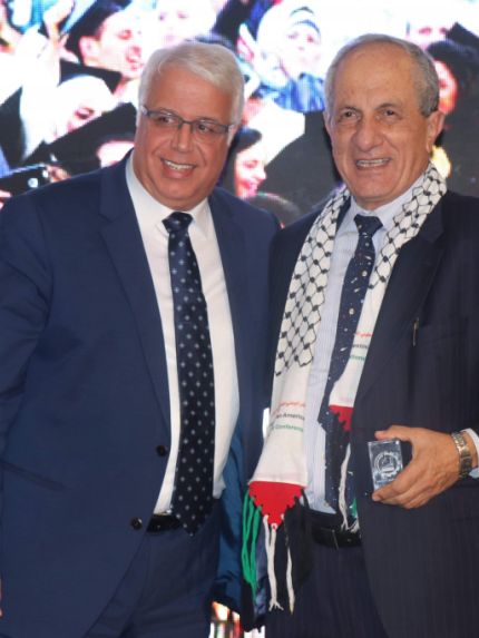Palestine Polytechnic University (PPU) - مُشاركة رئيس الجامعة في الإحتفالية الحادية والخمسون لتأسيس الجمعية المتحدة للأراضي المقدسة والحفل الخيري السنوي في الوِلَايَات المُتَّحِدَة الأَمرِيكِيَّة