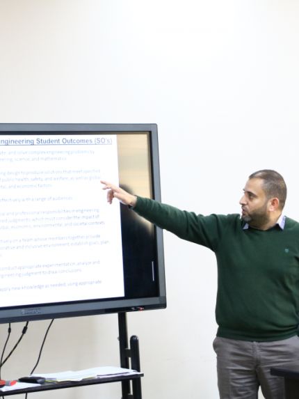 Palestine Polytechnic University (PPU) - جامعة بوليتكنك فلسطين تعقد ورشة عمل حول "عملية التقييم الذاتي للبرامج الأكاديمية"