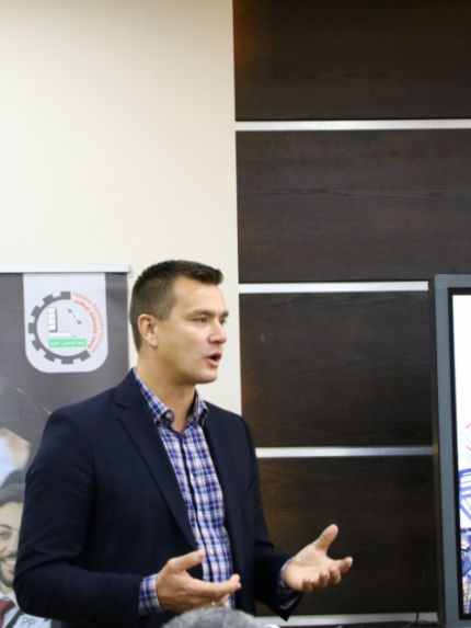 Palestine Polytechnic University (PPU) - الأكاديمية العربية الألمانية وجامعة بوليتكنك فلسطين وجامعة هيلموت شميدت الألمانية يفتتحون ورشة تدريبية في المختبرات المفتوحة لتصميم وتصنيع النماذج في فلسطين