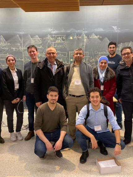 Palestine Polytechnic University (PPU) - مُشاركة الدكتور محمد العدم في اللقاء الدولي الثالث للعلوم في فلسطين في معهد ماساتشوستس في أمريكا‎