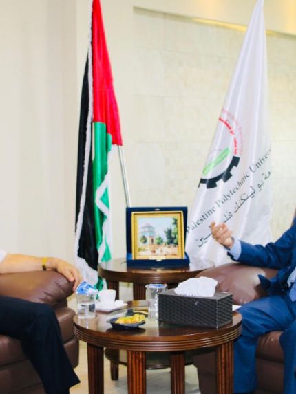Palestine Polytechnic University (PPU) - مجموعة شركات الجراشي الإستثمارية تساهم في تمويل مبنى الأنشطة الخدمات الطلابية في جامعة بوليتكنك فلسطين