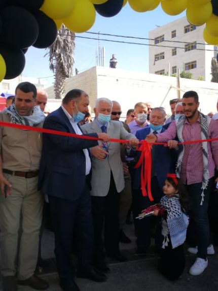 Palestine Polytechnic University (PPU) - مجلس اتحاد الطلبة بجامعة بوليتكنك فلسطين يفتتح "بوابة الشهيد صلاح خلف- أبو اياد"