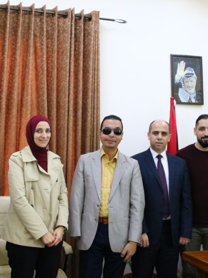 Palestine Polytechnic University (PPU) - جامعة بوليتكنك فلسطين وجمعية بيت لحم العربية للتأهيل يبحثان آفاق التعاون المُشترك