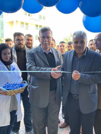Palestine Polytechnic University (PPU) - كلية الطب وعلوم الصحة بجامعة بوليتكنك فلسطين تنظم فعّاليات "نوفمبر الأزرق" اليوم التوعوي الصحي لمرض السكري وسرطان القولون