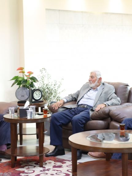 Palestine Polytechnic University (PPU) - جامعة بوليتكنك فلسطين تستقبل مستشار رئيس الوزراء لشؤون الصناديق العربية والإسلامية