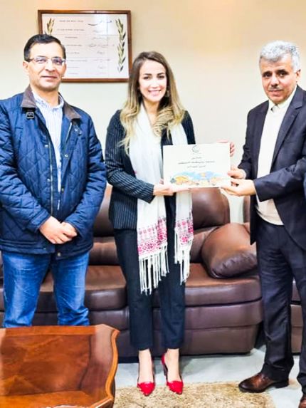 Palestine Polytechnic University (PPU) - جامعة بوليتكنك فلسطين تستقبل الباحثة في علم الدماغ والأعصاب الدكتورة دلال أبو آمنة