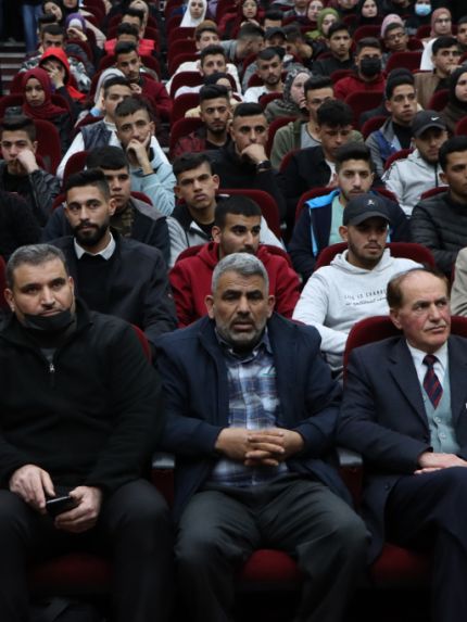 Palestine Polytechnic University (PPU) - جامعة بوليتكنك فلسطين تحتفل بإطلاق الرواية الادبية "ملاكي الحارس" للطالب علاء زواهرة