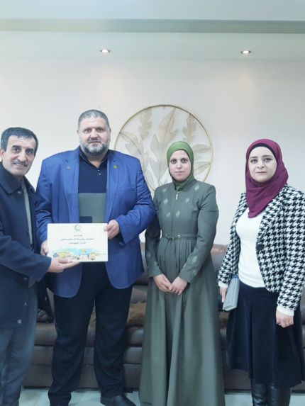 Palestine Polytechnic University (PPU) - المهندس نضال ناصر يتبرع بأجهزة حديثة لمختبر فحص المواد الإنشائية لصالح جامعة بوليتكنك فلسطين