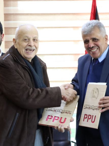 Palestine Polytechnic University (PPU) - توقيع مُذكرة تفاهم بين جامعة بوليتكنك فلسطين ونادي بيت الطفل الفلسطيني