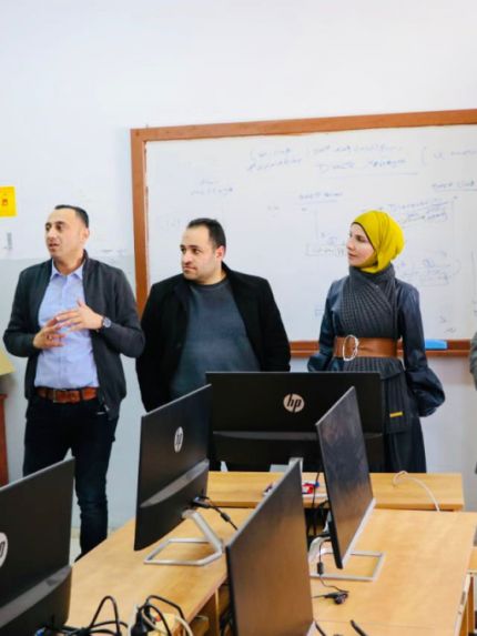 Palestine Polytechnic University (PPU) - جامعة بوليتكنك فلسطين تستقبل وفداً من الاتحاد اللوثري وكلية هشام حجاوي
