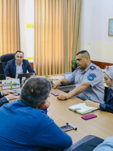 Palestine Polytechnic University (PPU) - جامعة بوليتكنك فلسطين تبحث مع الدفاع المدني آفاق التعاون المشترك في تعزيز ثقافة الصحة والسلامة المهنية