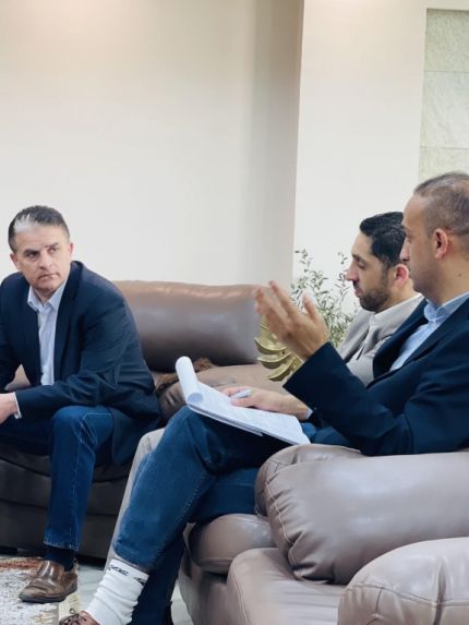 Palestine Polytechnic University (PPU) - جامعة بوليتكنك فلسطين تستقبل المدير الإقليمي لبرامج اللغة الإنجليزية 