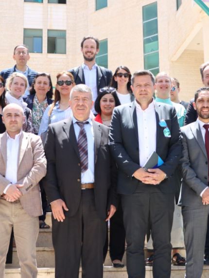 Palestine Polytechnic University (PPU) - جامعة بوليتكنك فلسطين تسقبل وفداً من الوكالة السويسرية للتنمية وبرنامج الامم المُتحدة الانمائي