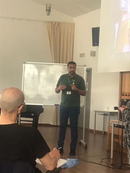 Palestine Polytechnic University (PPU) - فريقٌ من جامعة بوليتكنك فلسطين  يشارك في تدريبات في مجال الريادة والفن في جامعة لاكويلا الإيطالية