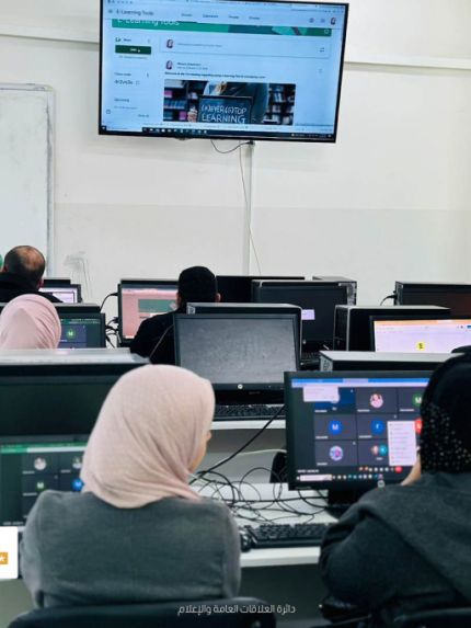 Palestine Polytechnic University (PPU) - جامعة بوليتكنك فلسطين تعقد لقاء تدريبي حول أدوات مساعدة في التعليم عن بعد