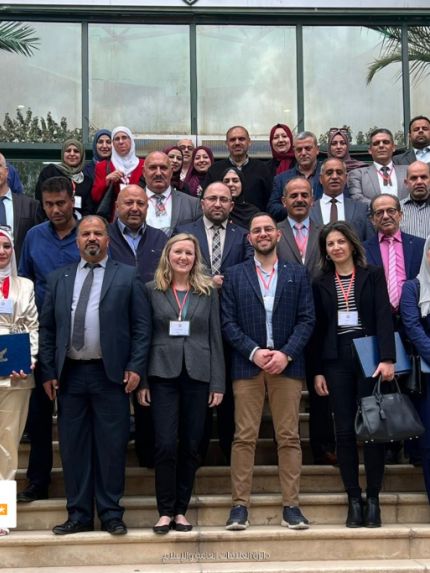 Palestine Polytechnic University (PPU) - كلية المهن التطبيقية تشارك في المؤتمر العلمي الدولي الأول المشترك بين الجامعات الفلسطينية