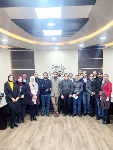 Palestine Polytechnic University (PPU) - مركز التميز في التعليم والتعلم ودائرة تحسين الجودة والاعتماد ينظمان ورشة عمل " تقييم أداء الطلبة باستخدام مسطرة الأداء" RUBRIC" لكادر كلية المهن التطبيقية