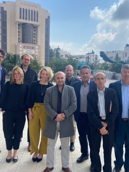 Palestine Polytechnic University (PPU) - جامعة بوليتكنك فلسطين تستقبل وفداً من مؤسسة التعاون الألماني - (GIZ)