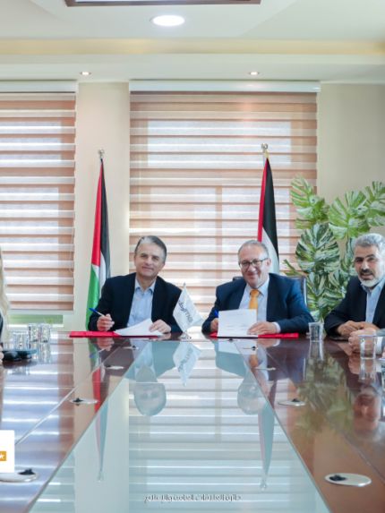 Palestine Polytechnic University (PPU) - جامعة بوليتكنك فلسطين والبنك الوطني يوقعان اتفاقية تعاون 