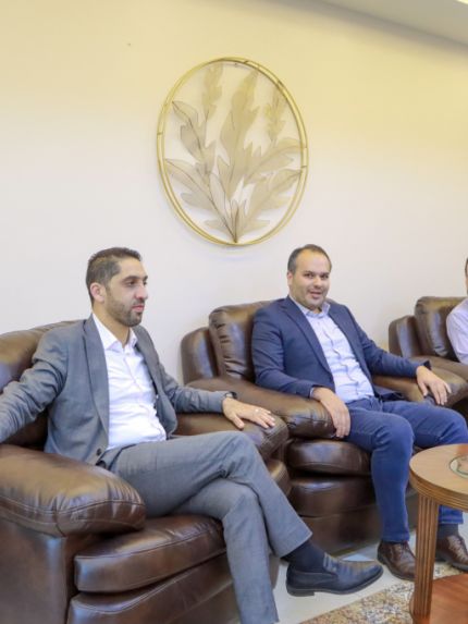 Palestine Polytechnic University (PPU) - وفد من جامعة DHBW الألمانية يزور جامعة بوليتكنك فلسطين 