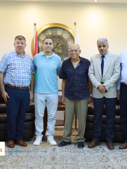 Palestine Polytechnic University (PPU) - زيارة وفد من مؤسسة صندوق الطالب الفلسطيني (PSSF) في الولايات المتحدة الأمريكية لجامعة بوليتكنك فلسطين