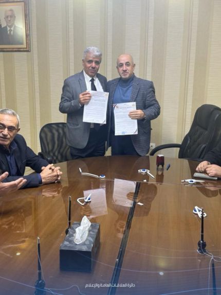 Palestine Polytechnic University (PPU) - جامعة بوليتكنك فلسطين وبلدية حلحول توقعان اتفاقية شراكة لإنشاء مركز فحص للسيارات في حلحول