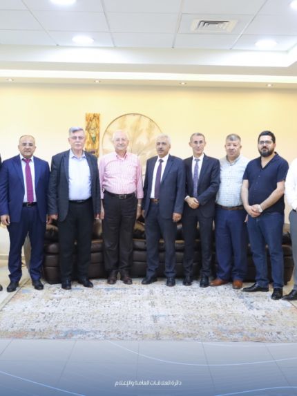 Palestine Polytechnic University (PPU) - جامعة بوليتكنك فلسطين تستضيف عمداء كليات الطب في الجامعات الفلسطينية 