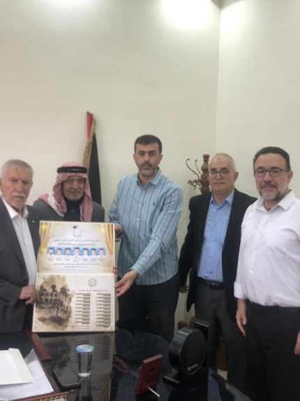 Palestine Polytechnic University (PPU) - استقبال وفد من مدرسة الحسين بن علي الثانوية للبنين في رابطة الجامعيين