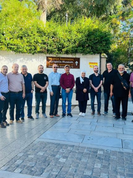 Palestine Polytechnic University (PPU) - عودة فريق مشروع 3EEE بعد زيارة تدريبية لليونان