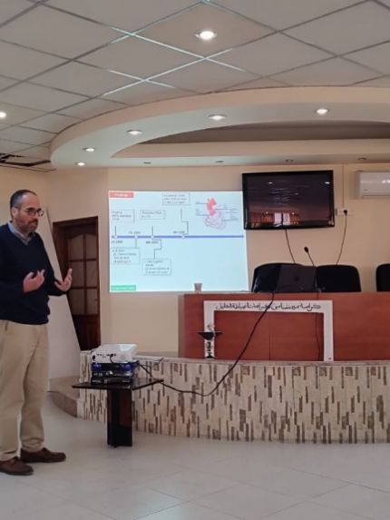 Palestine Polytechnic University (PPU) - المركز الفلسطيني الكوري للتكنولوجيا الحيوية ينفذ ورشة عمل تدريبية للصيادلة