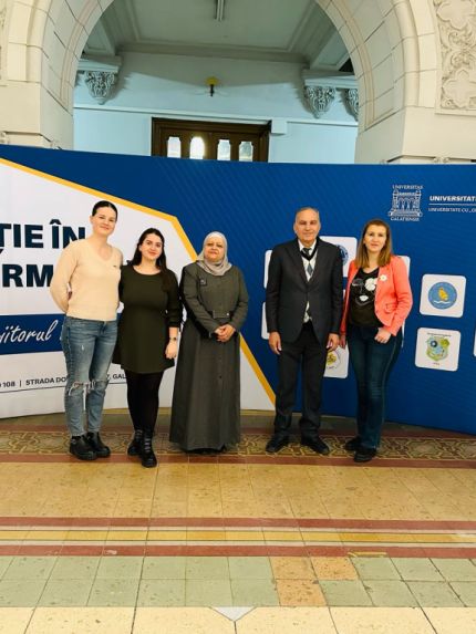 Palestine Polytechnic University (PPU) - جامعة بوليتكنك فلسطين تشارك في زيارة أكاديمية لجامعة غالاتي في رومانيا ضمن برنامج التبادل الأكاديمي ايراسموس بلس 
