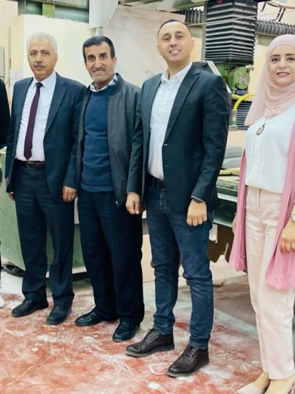 Palestine Polytechnic University (PPU) - رئيس جامعة بوليتكنك فلسطين ومساعده لشؤون خدمة المُجتمع يزوران عدداً من مراكز خدمة المُجتمع 