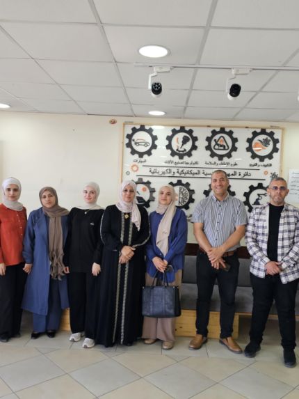 Palestine Polytechnic University (PPU) - المركز الوطني للسلامة والصحة المهنية يعقد اختبار اعتماد مشرفي السلامة بجامعة بوليتكنك فلسطين بالتعاون مع وزارة العمل واتحاد الحجر والرخام