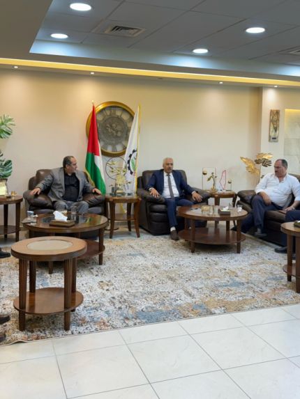 Palestine Polytechnic University (PPU) - جامعة بوليتكنك فلسطين تستقبل وفداً من شركة كهرباء الخليل