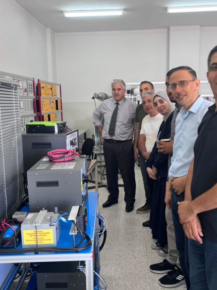 Palestine Polytechnic University (PPU) - جامعة بوليتكنك فلسطين تُشغّل مختبرات مشروع SERMED لتطوير مهارات طلاب الطاقة المتجددة والأتمتة الصناعية